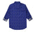 JDC Boy's Blue Printed Shirt - JDC Store Online Shopping
