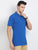 JDC Men's Blue Solid T.Shirt