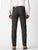 MEN'S DK BROWN SOLID TAPERED FIT TROUSER