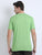 JDC Men's Green Solid T.shirt