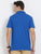 JDC Men's Blue Solid T.Shirt