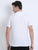 JDC Men's White Solid T.shirt